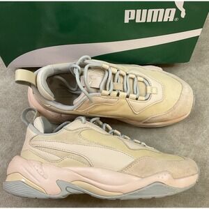 Puma‎ Thunder Desert Sneaker Shoes Natural Vachetta Cream 368024-01 Women Sz 7